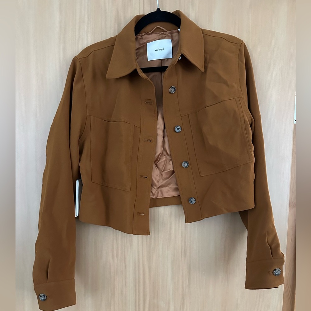 Aritzia Wilfred Little Cropped Jacket